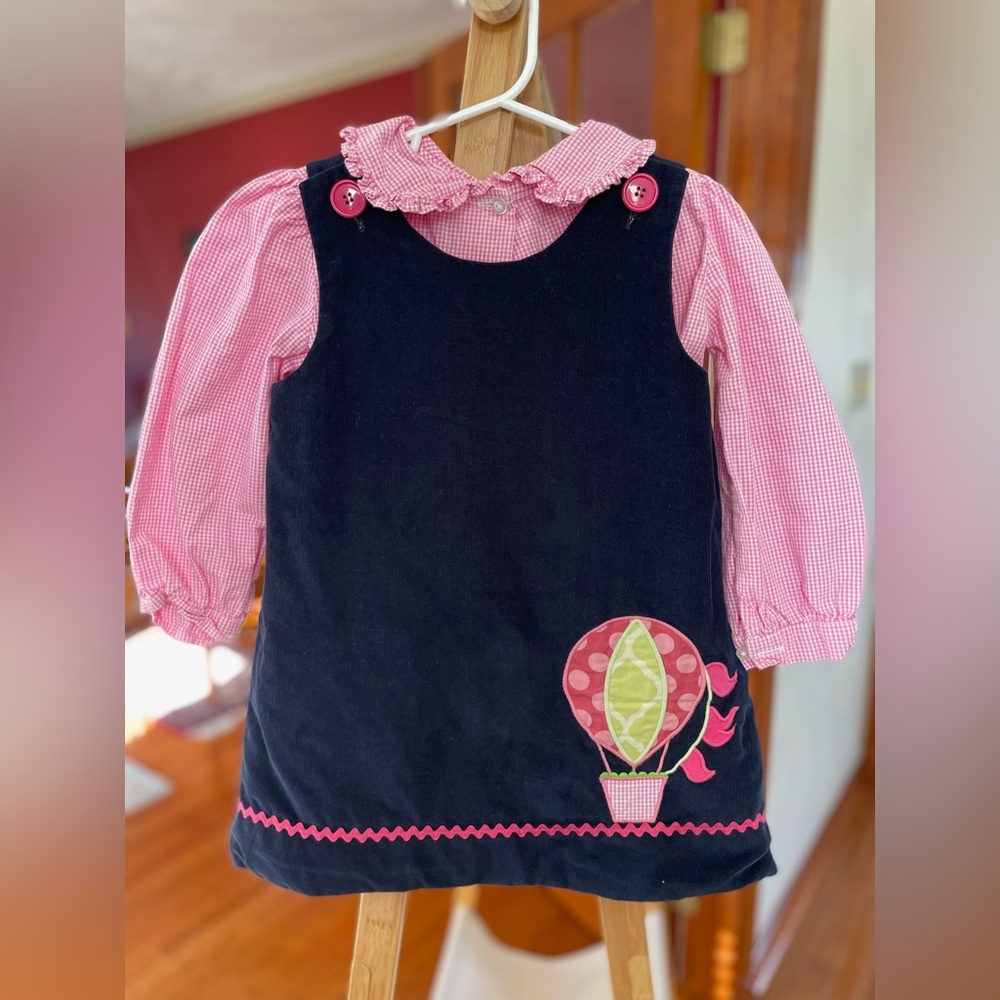 Shrimp & Grits Reversible Jumper Dress